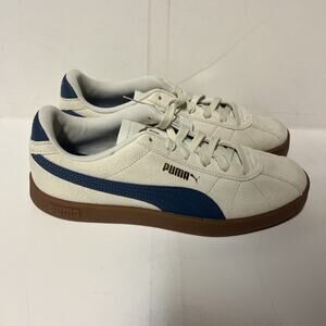 Puma Club II Era Suede 397444-19 Mens Off White Lifestyle Sneakers Shoes Size 8